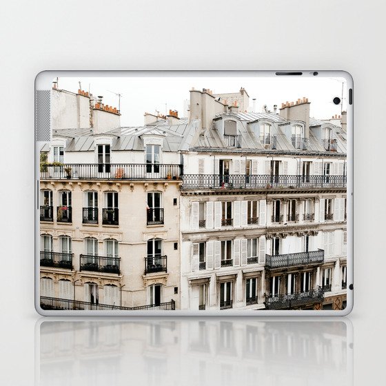 Paris France Buildings Laptop & iPad Skin