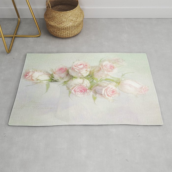 bouquet of roses Rug