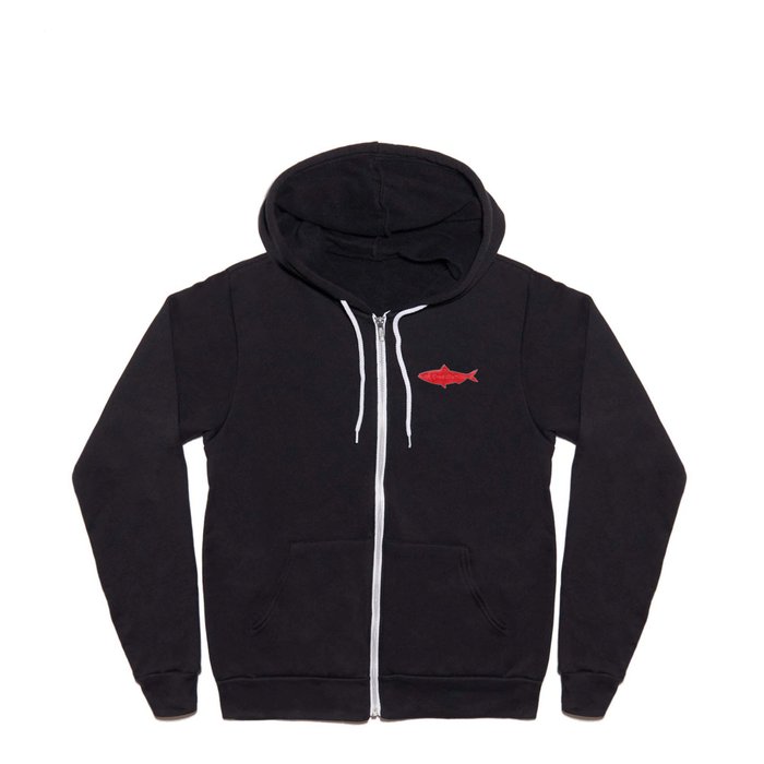 Swedish store fish hoodie