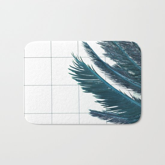 Blue Palms Bath Mat