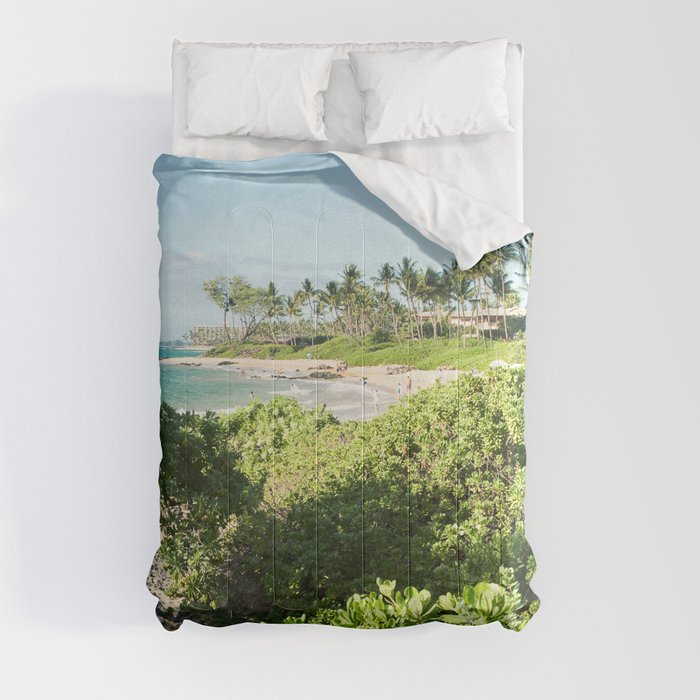 Mokapu Ulua Beach Wailea Maui Hawaii Comforter