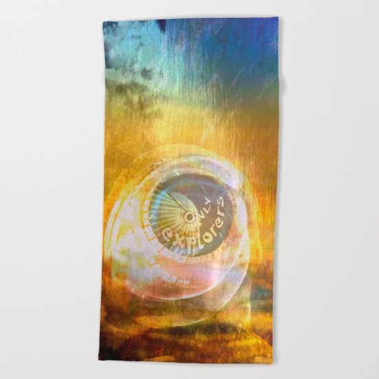 EXPLORERS ONLY / The Biggest Spatial Eye / 26-08-16 Beach Towel