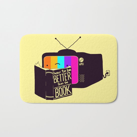 The Book Was Better Bath Mat