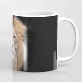 Closeup Portrait of a Male Lion Coffee Mug