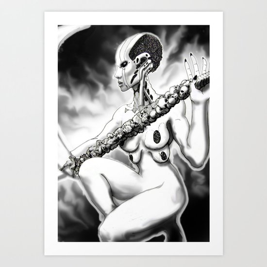 Death Art Print