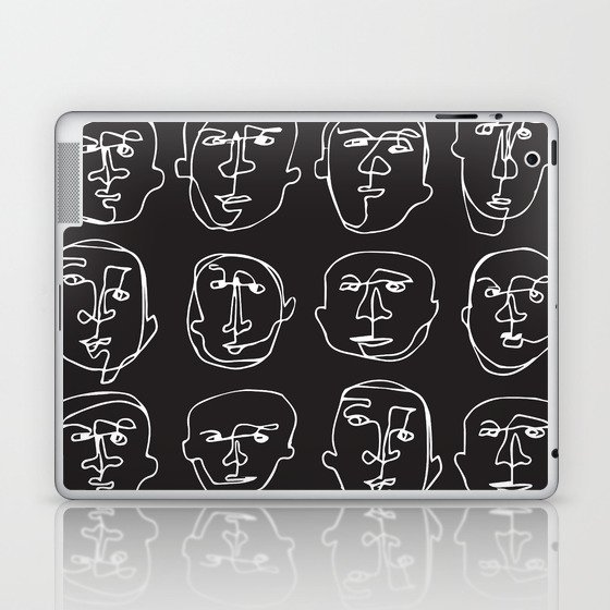 Facial Expression (Inverted) Laptop & iPad Skin