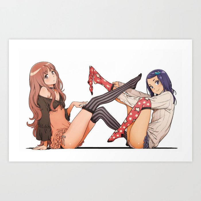 girls on socks