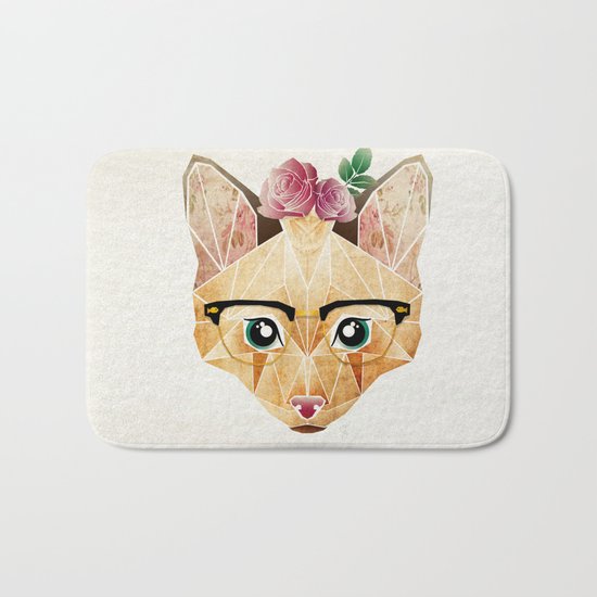 miss cat Bath Mat
