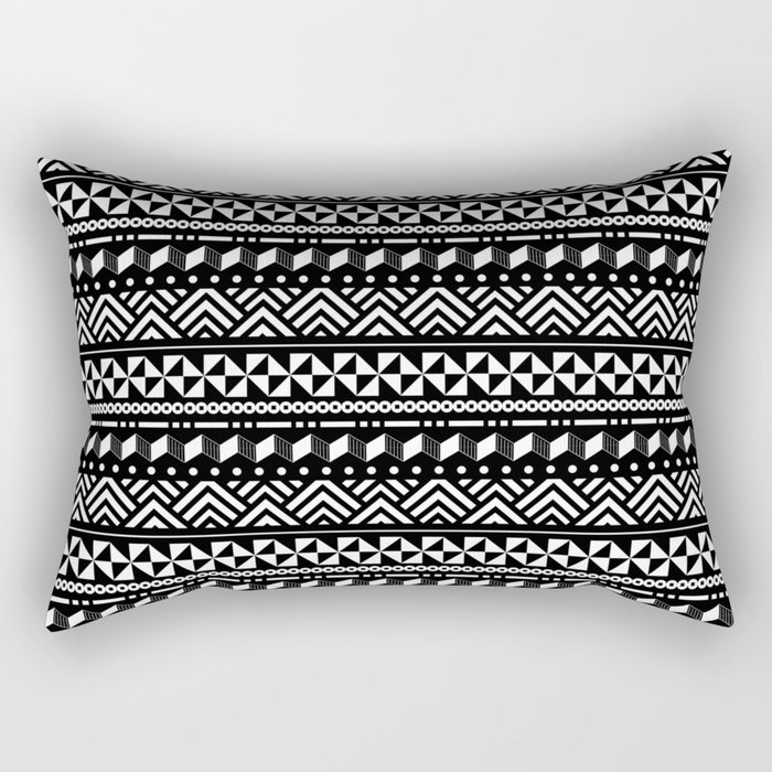 Modern Tribal Rectangular Pillow