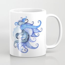 Mermaid Head Coffee Mug