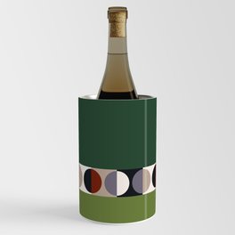 malevich moon || pine green Wine Chiller