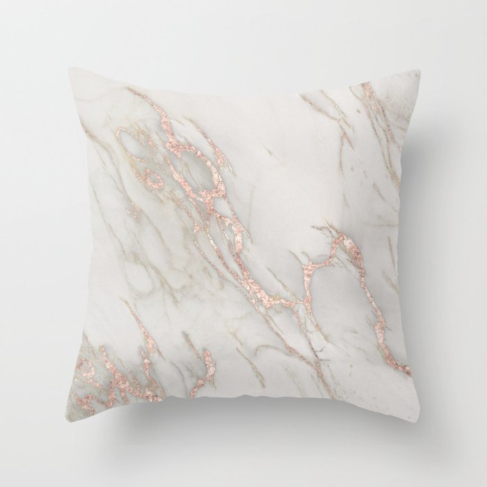 Marble Rose Gold Blush Pink Metallic By Nature Magick