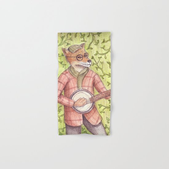 Play us a song Mr. Fox Hand & Bath Towel