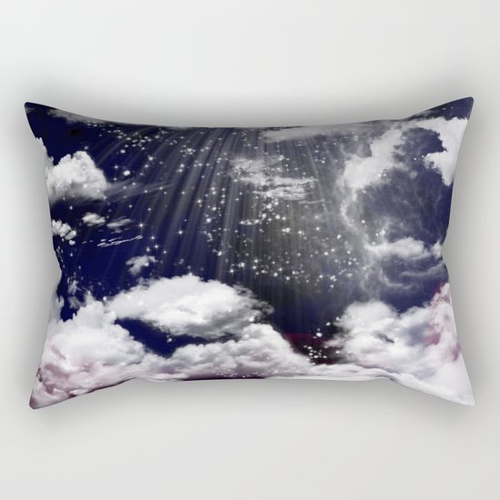 Deep Blue sky Rectangular Pillow