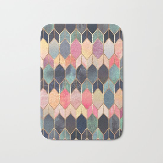 Stained Glass 3 Bath Mat