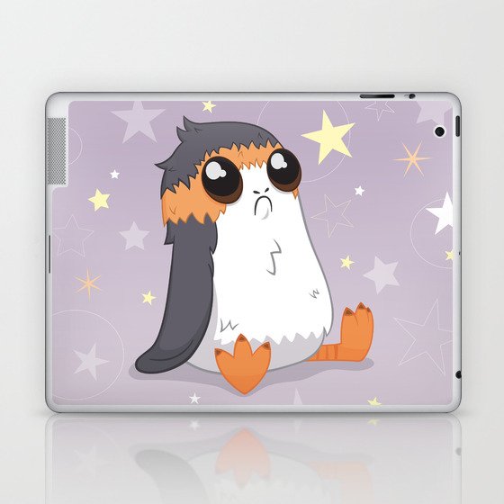 Space Puffin Cutie Laptop & iPad Skin