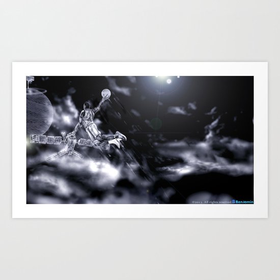 Reach for more Art Print