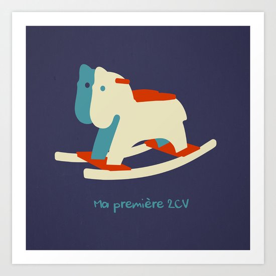 2 cv Art Print