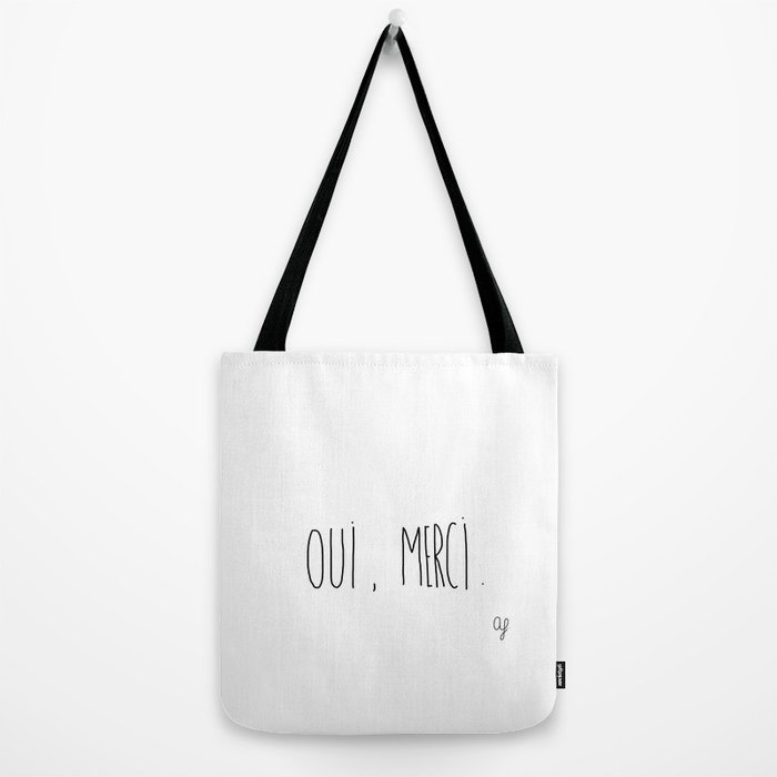 merci tote bag