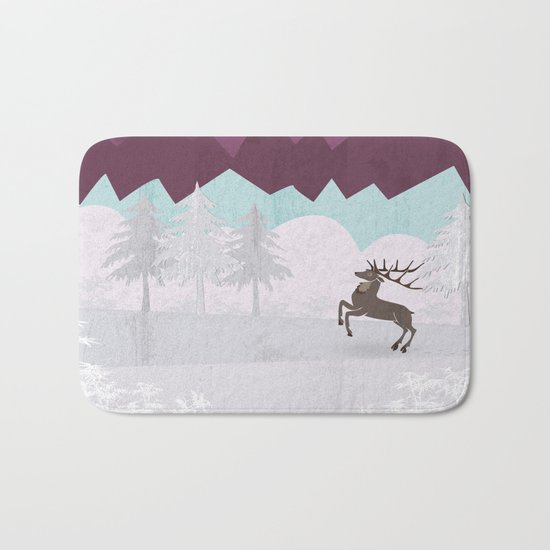 February Bath Mat