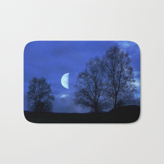 Moon between Trees - JUSTART © Bath Mat
