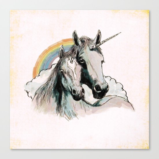 Unicorn III Canvas Print