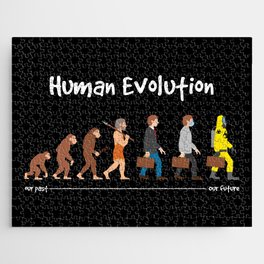 Evolution - past to future Jigsaw Puzzle