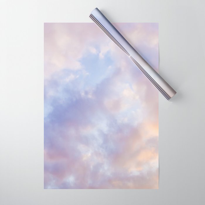 Pink sky / Photo of heavenly sky Wrapping Paper