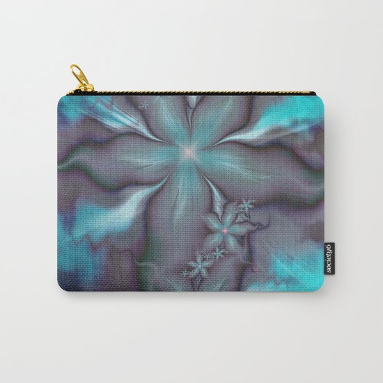 Aquafleur Fractal Carry-All Pouch