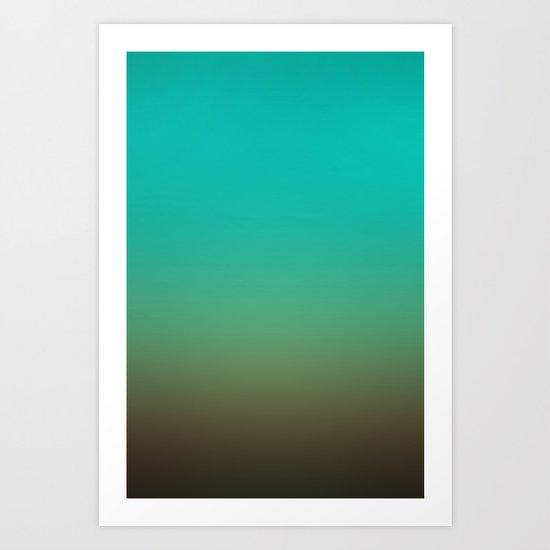 Sunset Gradient 3 Art Print