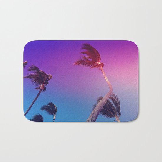 Palms on palms Bath Mat