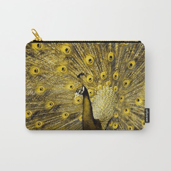 yellow art Carry-All Pouch