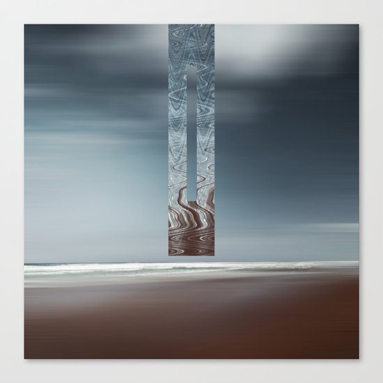 Minimal SeaScape Canvas Print