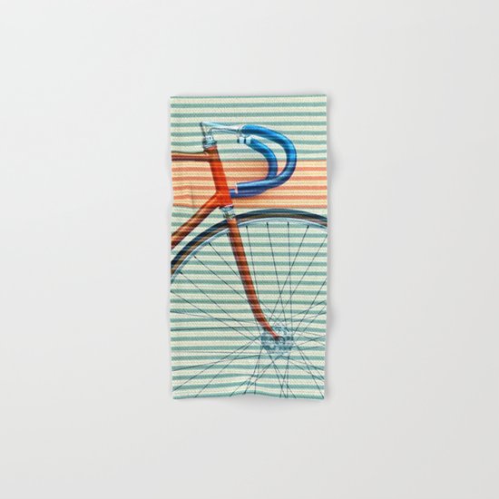 Standard Striped Bike Hand & Bath Towel