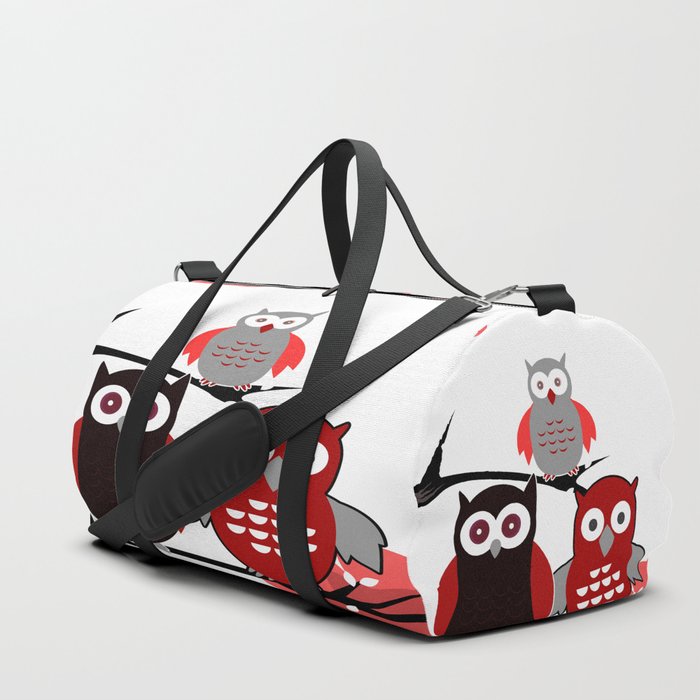 Red Owls Duffle Bag