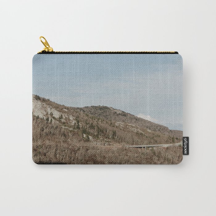 road with the mountains Carry-All Pouch