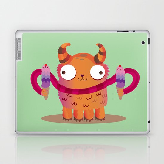 Icecream monster Laptop & iPad Skin