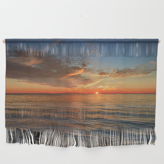 Deepening Colors at Sunset Wall Hanging