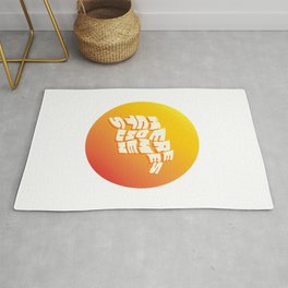 Here Comes The Sun Area & Throw Rug