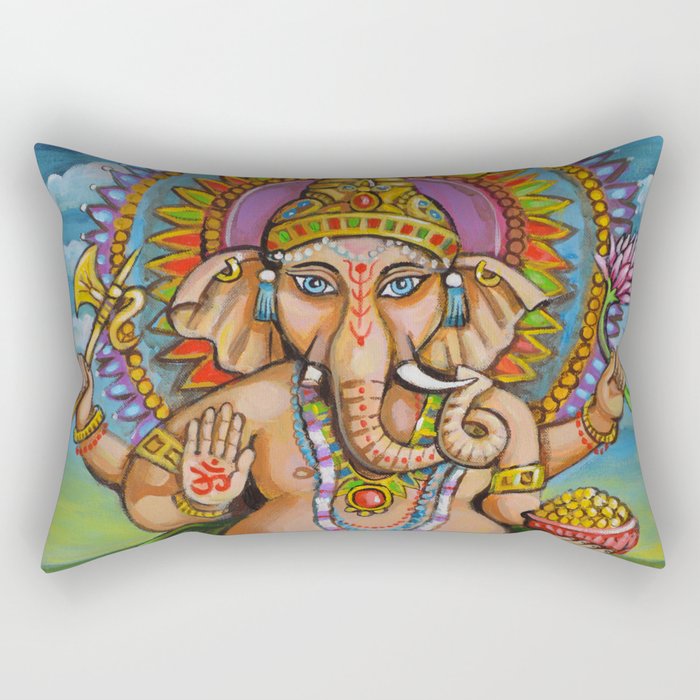 Ganesha Rectangular Pillow