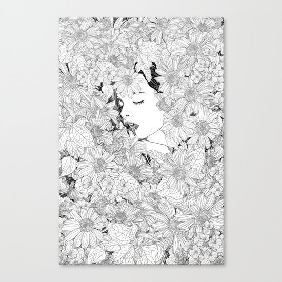 Thinking of you Canvas Print