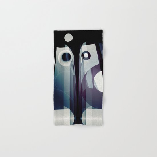 Modern abstract with geometric shapes Hand & Bath Towel