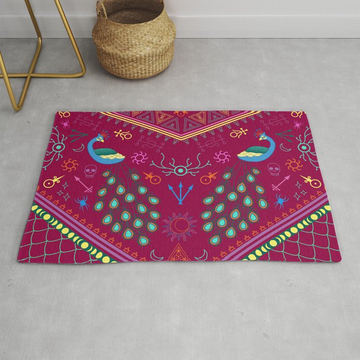 Mollymauk Tealeaf Coat Inspired  Rug