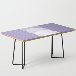 Grid retro color shapes 21 Coffee Table