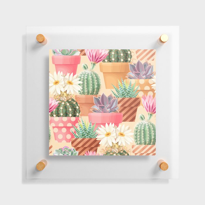 Cacti Floating Acrylic Print