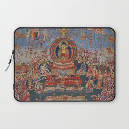 Buddhist Thangka of Shakyamuni Laptop Sleeve