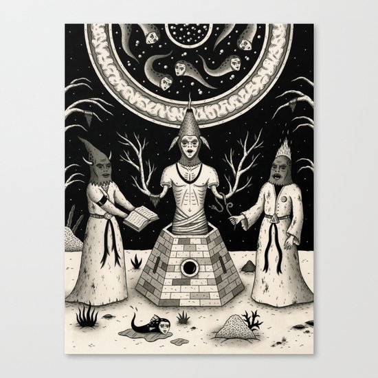 The Incantation Canvas Print