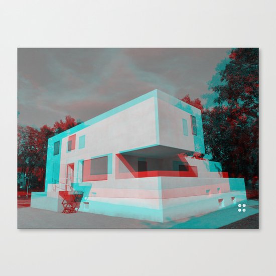 Bauhaus · Das Bauhaus 3 Canvas Print