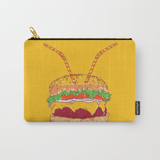 Burger for two Carry-All Pouch