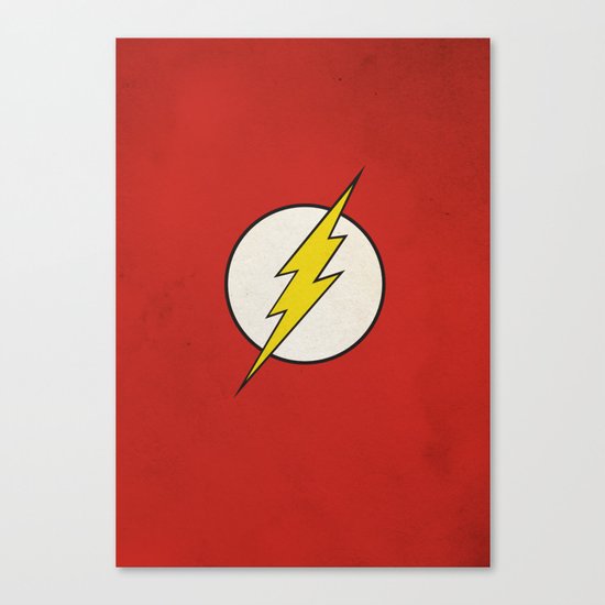 Flash Minimalist Canvas Print